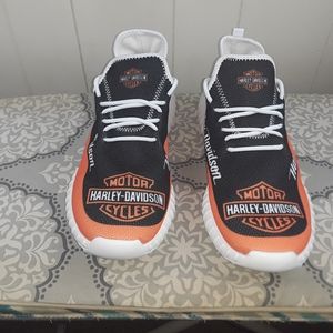 Harley Davidson Canvas Novelty Sneakers